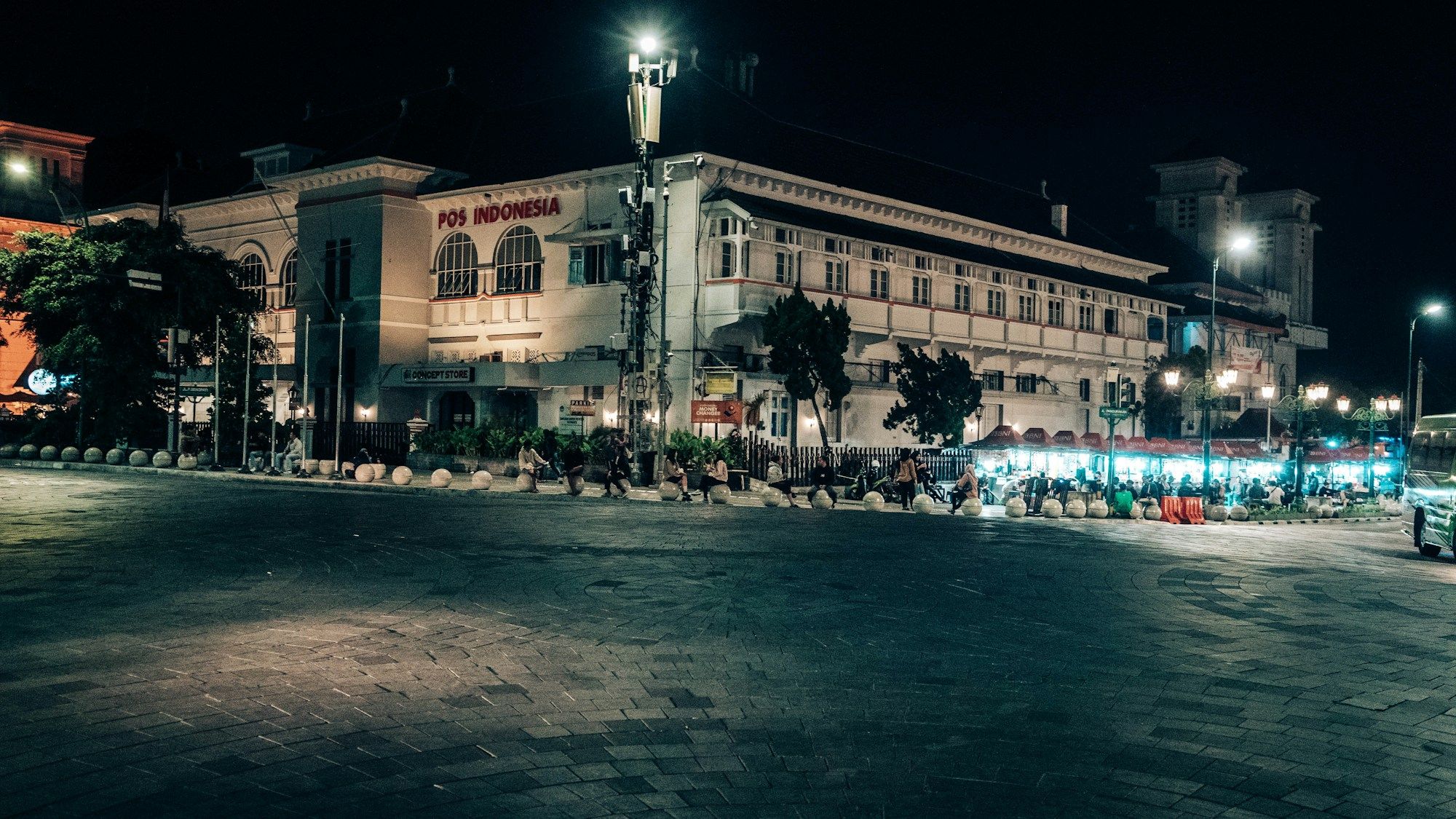 Malioboro bei Nacht, Yogyakarta